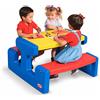Little Tikes Tavolo Pic Nic con Panche Bambini 466800060 Fino a 6 Posti Giardino