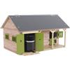 Kids Globe 610249 horse stable, 1:32 scale (with 2 horse boxes, 1 storage room,