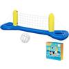 Bestway 52133 - Rete Pallavolo Galleggiante, 244 x 64 cm, Blu/Rosso