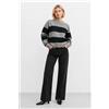 KOCCA SRL KOCCA MAGLIA M/L LAK, GRIGIO/NERO