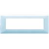 Vimar Serie piatto - Placca 7 Modulo Reflex Acqua