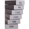 Sewokon Spugna abrasiva per legno, 6 grits (60/80/100/120/150/180), carta vetrata fine, carta vetrata, per legno, spugne abrasive, blocchi abrasivi, carta vetrata, legno fine, 6 pezzi