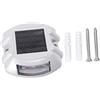 SHINEOFI Luce Solare da Giardino LED Ip68, Metallo Plastica, Argento | Patio e Vialetto, Batteria 1, 2v 800mah Integrata, Durata Lunga, Effetto Lampeggiante