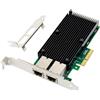 MicroConnect Adattatore Di Rete PCIe 3.0 x4 Low-Profile