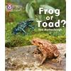 Sue Barraclough Frog or Toad? (Tascabile) Collins Big Cat Phonics