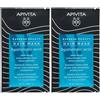 Apivita Express Beauty Maschera Monouso Hyaluronic Hydra per capelli secchi con acido ialuronico- Risparmia il 10% codice: apivita0926 2x20 ml Balsamo