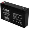 BLOW Batteria Blow Xtreme 6V 7.2Ah Ricaricabile 82-207#