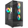 Sharkoon Case Sharkoon AK6 RGB Midi-Tower ATX Nero [4044951041695]