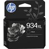 Hp Cartuccia d'inchiostro Hp No.934XL 26.5ml 1000 pagine Nero [C2P23AE#LS1]