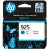 Hp Cartuccia d'inchiostro Hp No.925 6ml 400 pagine Ciano [4K0V6PE#LS1]