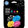 Hp Cartuccia d'inchiostro Hp No.934-935 400 pagine Ciano-Magenta-Giallo-Nero [6ZC72AE#LS1]