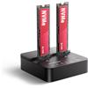 AXAGON Docking station Axagon ADSA-M2C22L per due SSD M.2 Nero [AIAXNOADSAM2C2L]