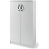 MOBILE GABRIELLA 2A CM.71X38X130 BIANCO FRASSINATO