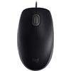 Logitech B110 USB SILENT DARK OPTICAL - ambidestro - 1000dpi - OEM - 910-005508 - 910-005508