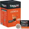 Caffè Toraldo 300 Cialde Caffè Toraldo Filtrocarta ESE 44 mm Miscela Cremosa Cremoso gratis
