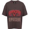 REPRESENT - Oversized t-shirt - Cioccolato
