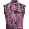 MOSCHINO - Giubbotto jeans - Rosa