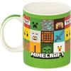 Franco Cosimo Panini MINECRAFT - Tazza in Ceramica 350 ml, Mug Originale con Design Gaming, Resistente, Lavabile in Lavastoviglie, Adatta al Microonde, con Confezione Regalo