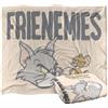LOGOVISION Tom And Jerry The F Is For Frenemies Coperta super morbida al tatto setoso - 152 x 127 cm