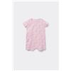 Tezenis Tutina Corta Bebè Mezza Manica Cotone Rosa