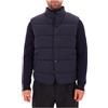 Polo Ralph Lauren Gilet blu imbottito in pied de poule