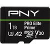 PNY PRO Elite Prime, 1 TB, MicroSDXC, Classe 10, UHS-I, 200 MB/s, 150 MB/s