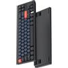 MAGIC-REFINER RKL680: Tastiera meccanica da gaming ultrasottile, wireless, con design a basso profilo. Doppia modalità: 2.4GHz wireless e Bluetooth. Compatibile con PC, Windows e Mac. Layout QWERTY US. Modello Apex Pro Mini, 60%. Interruttori rossi