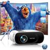 OEM Proiettore per home cinema e streaming - Full HD 1080p - 15000 lumen - compatibile con 4K - Bluetooth e Wi-Fi - HDMI/USB - compatto e portatile