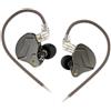 OEM Auricolari in-ear, tecnologia ibrida, cavo removibile, grigi, senza microfono
