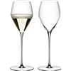 Riedel - Veloce Champagne, Set 2 Calici Vino (cristallo)
