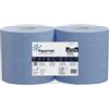 Papernet Bobina industriale Papernet - 3 veli - 150 m - pura cellulosa - blu - conf. 2 pz - 421816 - F10696