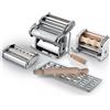 Imperia La Fabbrica Della Pasta Macchina per la Pasta In Acciaio Con Accessori - Set 3 Pz