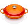 Le Creuset 30 cm - Cocotte Evolution Tegame Basso Rotondo In Ghisa
