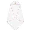 Interbaby Telo Di Bagno Con Cappuccio Per Bambini Disney Counting Sheep Minnie Bianco E Rosa - 200 g