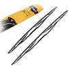 SWF Das Original 2x Spazzole Tergicristallo 116334 - Anteriore | 650 mm / 570 mm, Kit di 2 Spazzole Convenzionali