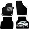 MTC Automotive Tappetini per VW Tiguan I 5N 2007-2016 tappeti Auto su Misura, Antiscivolo,battitacco in Gomma Rinforzato, Bottoni di Ancoraggio