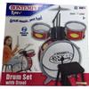 Bontempi Batteria per Bambini Bontempi Rock Drummer con Sgabello