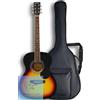 Crua seppia Custodia morbida Sepia Crue chitarra acustica folk vintage Sunburst FG-10/VS