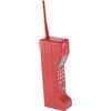 Ejoyous Telefono Cellulare retrò in Mattoni, Modello di Telefono Cellulare Vintage in Ferro, Oggetti di Scena Fotografici per la Decorazione di Casa e Ufficio, Regalo (rosso)