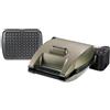 Lagrange 019122 Premium - Piastra per waffle, Taupe metallizzato