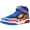 Geox J INEK BOY A Scarpe da Ginnastica, Bambino, Blu, 28 EU