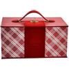 L'Arcolaio Bauletto Rettangolare Grande Vintage Red 28X19X14 Cm