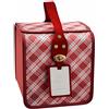 L'Arcolaio Bauletto Quadrato Grande Vintage Red 20,9x21,2x22 cm