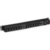 Eaton EFLX12I unitÃ di distribuzione dell'energia [PDU] 13 presa[e] AC 1U Nero (FLEXPDU 12 IEC - 2X 6 10A 1X 16A) [EFLX12I]