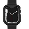 OtterBox Bumper Eclipse, Apple Watch Series 9/8/7-41mm, Nero | Bumper e Vetro Temperato, anti urti e cadute, sottile e protettivo per schermo e bordi