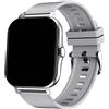 MODEO Smartwatch con chiamate Bluetooth e schermo touch completo - Gray China Mainland