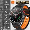MODEO Smartwatch con AMOLED, GPS, bussola e 1100 mAh - Black Orange 1100mAh Big Battery