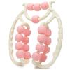 Riven Massaggiatore manuale non cellulite Roller Rosa - Lifting Rassodante Raddrizzamento Muscolare Stick per Cosce glutei gambe Tutto il corpo