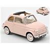 NOREV NV187774 FIAT 500 L 1968 PINK WITH SPECIAL BIRTH PACK 1:18 Modellino