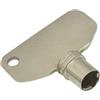 Eawfgtuw per Southco - Chiave cava E3-5-15 per camper, in lega di zinco (4 tacche)